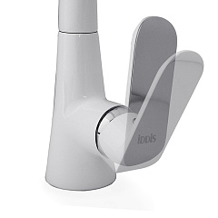 Смеситель для кухни IDDIS Calipso, белый/хром, на мойку