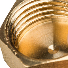 Заглушка Stout SFT-0026 с внутренней резьбой, латунная 1/8 дюйма