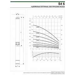 Скважинный насос DAB S4 6/5 0,75HP T 400/50 4OL