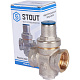 Редуктор давления Stout поршневой, без подключения манометра, PN 16, ВВ 3/4 дюйма