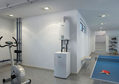 Настенный газовый двухконтурный котел отопления Bosch Gaz 6000 W WBN6000-35C