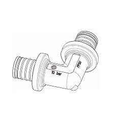 Угольник Elsen 90 16