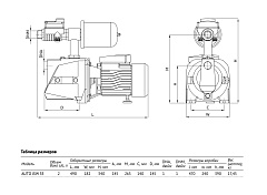 Насосная станция UNIPUMP АКВАРОБОТ JSW 55 (г/а 2л)