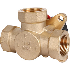 Клапан смесительный Rommer 3-х ходовой 3/4 дюйма KVs 6,3