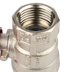 Кран шаровой Stout стандартнопроходной 1/2 ВН, рычаг