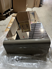 Зеркальный шкаф AM.PM Awe M15MCX1251GH 125 см, королевский серый (уценка)