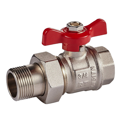 Набор кранов шаровых Royal Thermo OPTIMAL, 3/4, бабочка