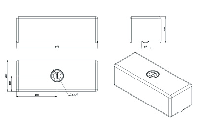 Емкость ЭкоПром ЭВП 100 литров