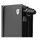 Биметаллический секционный радиатор отопления Royal Thermo PianoForte Noir Sable 200 / 18 секций нижнее правое подключение