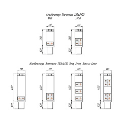 Напольный конвектор КЗТО 110х250x500 1то