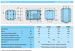 Бойлер косвенного нагрева Buderus Logalux LT135/1