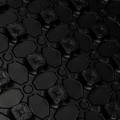 Монтажный мат Stout для теплого пола с бобышками черный 1100х800х20