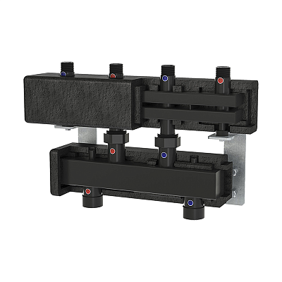 Стальной гидравлический разделитель HOOBS в теплоизоляции