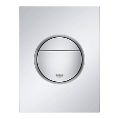 Панель смыва Grohe Nova Cosmopolitan для унитаза, размер S, матовый хром
