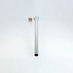 Угольник радиаторный VALTEC пресс с латунной хром. трубкой 15 мм, 20х15х300 (правый)