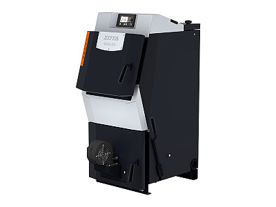 Твердотопливный напольный котел отопления ZOTA Bulat Turbo 37