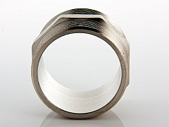 Ниппель VALTEC 1/2 наружная резьба, никелированная латунь