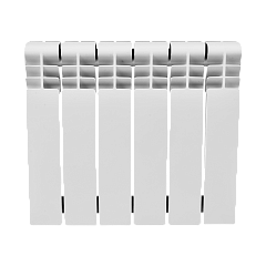 Алюминиевый секционный радиатор отопления SMART Install Easy One 350 / 4 секции