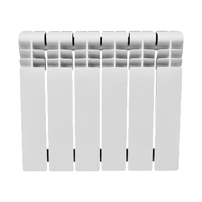 Алюминиевый секционный радиатор отопления SMART Install Easy One 350 / 6 секций