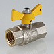 Кран шаровой газовый VALTEC Valgas 1/2 ВВ, бабочка