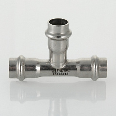 Тройник VALTEC нерж. сталь 28х28х22