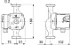 Циркуляционный насос Grundfos UPS 32-40 180