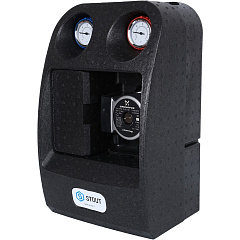 Насосная группа Stout с теплообменником 18 пластин, с насосом Grundfos UPSO 25-65