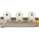 Коллектор Stout с регулировочными вентилями 1x3/4EK с 3 отводами, SMB 6851 013403