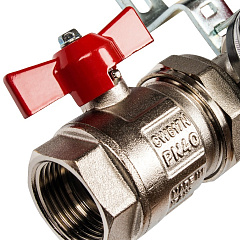 Коллектор Stout из нержавеющей стали в сборе с расходомерами 1/3/4x8, SMS 0907 000008