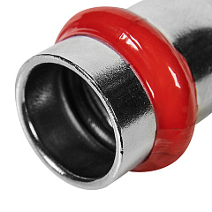 Муфта Rommer равнопроходная 15, ВПр, нержавеющая сталь