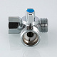 Тройник с шаровым краном VALTEC 1/2 х 3/4 х 1/2 ВН