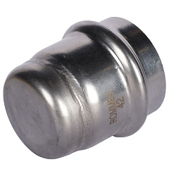 Заглушка Rommer ВПр, 42, нержавеющая сталь