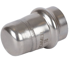 Заглушка Rommer ВПр, 18, нержавеющая сталь