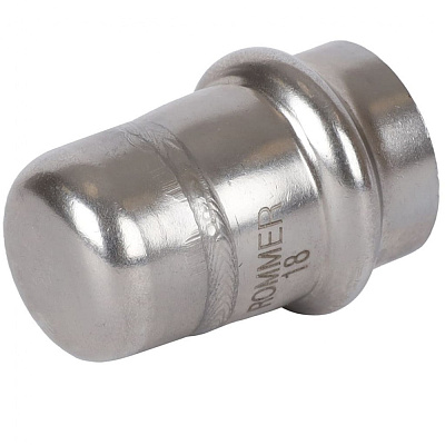 Заглушка Rommer ВПр, 18, нержавеющая сталь