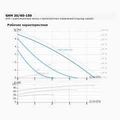 Циркуляционный насос IMP PUMPS GHN 20/60-180