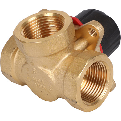 Клапан смесительный Rommer 3-х ходовой 1 дюйм KVs 10