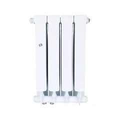 Биметаллический секционный радиатор отопления Stout Space Ventil 500 / 4 секции (нижнее правое)