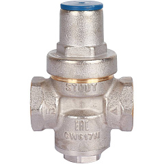 Редуктор давления Stout поршневой, без подключения манометра, PN 16, ВВ 1/2 дюйма