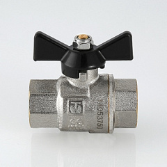 Кран шаровой VALTEC Perfect усиленный 3/4 ВВ, бабочка