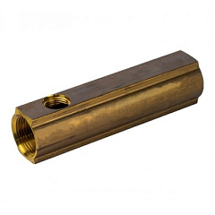 Коллектор Luxor латунный распределительный CD 457 1х1/2ВР 2 контура