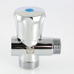 Вентиль-тройник VALTEC для подключения сантехнических приборов 1/2х3/4х1/2