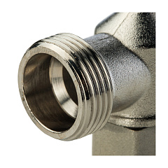 Кран шаровой Stout угловой 1/2 х 3/4 НН