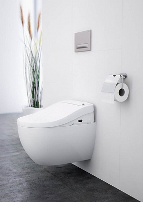 Унитаз подвесной AM.PM Awe C111739SC с электронной крышкой-биде Clean Care