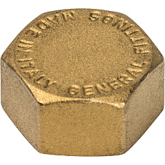 Заглушка Stout SFT-0026 с внутренней резьбой, латунная 1/8 дюйма