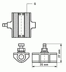 Адаптер Walraven starQuick для шпильки М8