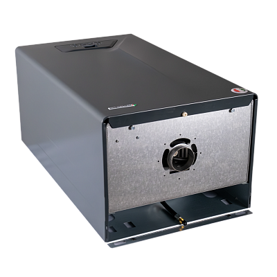 Настенный газовый одноконтурный котел отопления Italtherm CITY CLASS 25 FR Black Moon Heating (301051A92графит)