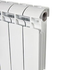 Алюминиевый секционный радиатор отопления Stout Alpha 350 / 1 секция