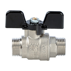 Кран шаровой Stout полнопроходной 3/4 НН, бабочка