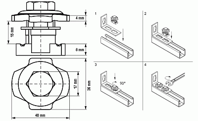 Болт Walraven BIS PushStrut