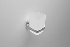 Стакан AM.PM Gem стеклянный с держателем A9034300